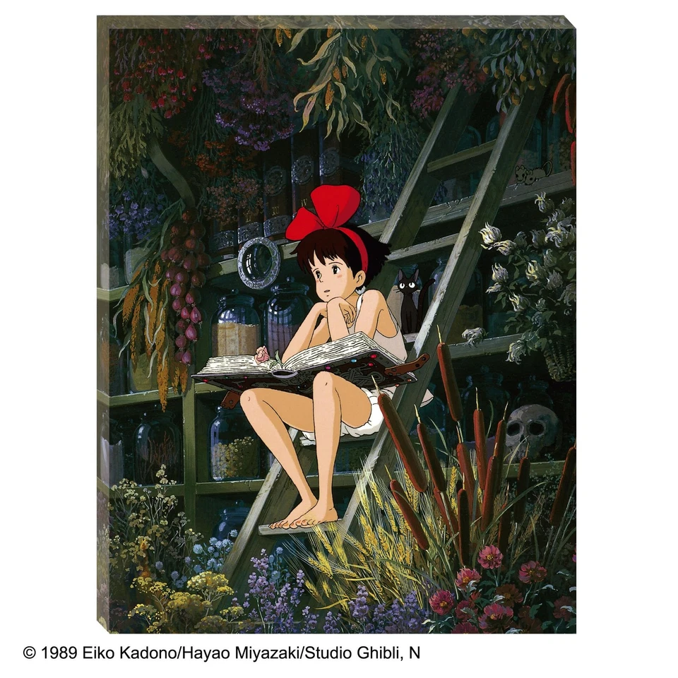 Rompecabezas Kiki's Delivery Service Girl's Time Ghibli Art Board ATB-52 Foto 1 de 1