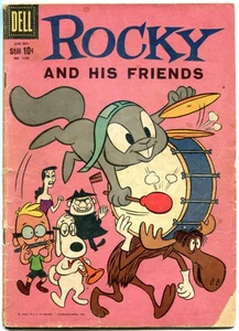 ROCKY and his FRIENDS #1128, (#1), VG, 1960, Dell, 1st Rocky Bullwinkle, Boris - Picture 1 of 3