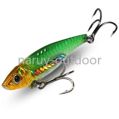 6 Stück Spinner Spoon Metall VIB Sinking Blade Angelköder Drillinge Haken... - Bild 1 von 4