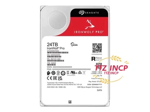 NEW Seagate IronWolf Pro 24TB 7200rpm 3.5" SATA-III NAS Hard Drive ST24000NT002  - Picture 1 of 8