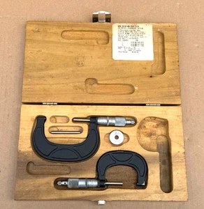 Set micrometro esterno Sheer-Tumico incompleto - Foto 1 di 7