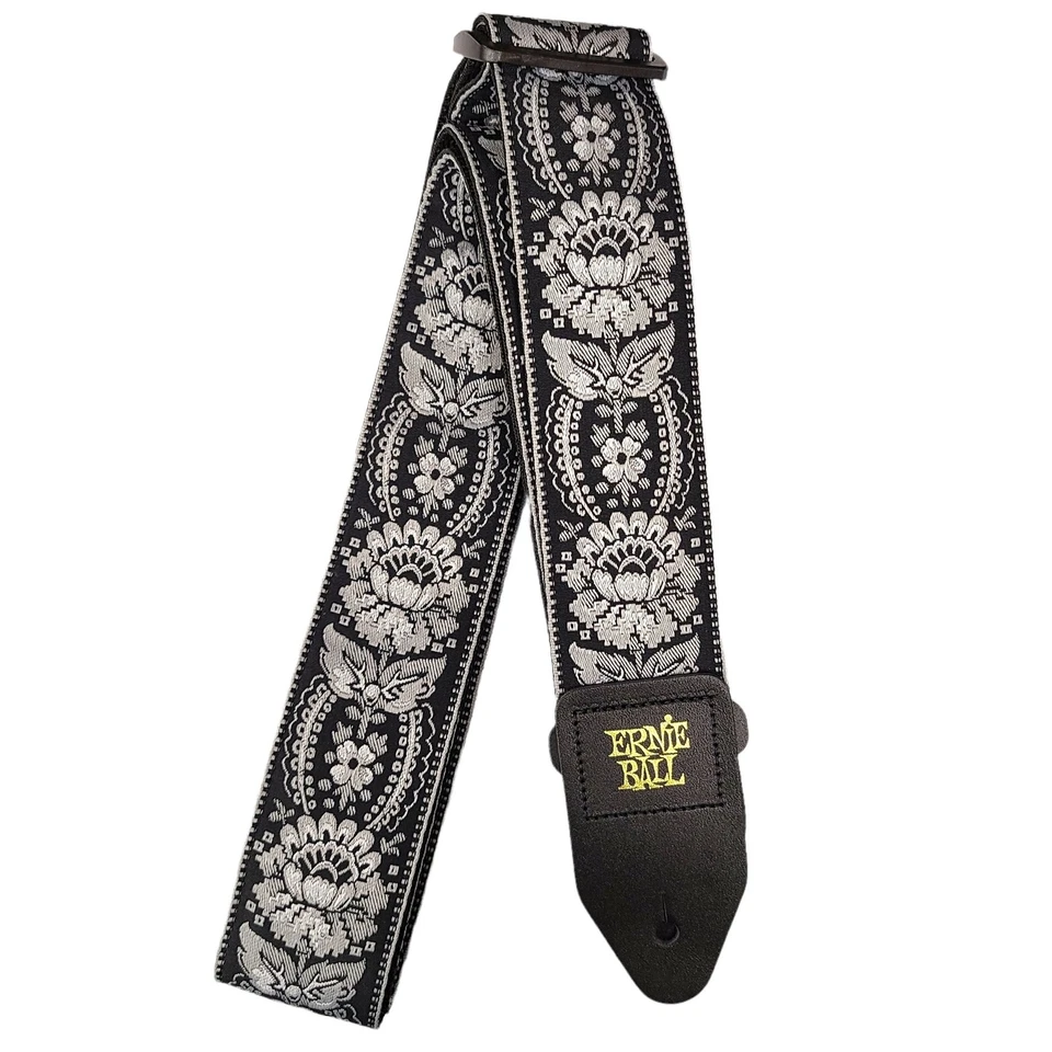 Correa de guitarra Ernie Ball Jacquard bajo eléctrico acústico tejido Hootenanny Foto 1 de 1
