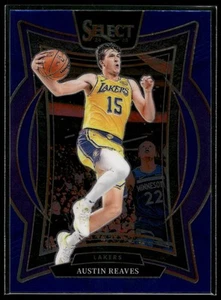 2024-25 Panini Select Austin Reaves CONCOURSE RETAIL BLUE PARALLEL Lakers #40 - Bild 1 von 2