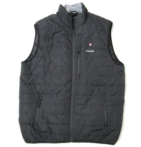 TIDEWE Beheizbare Weste Puffer Schwarz Herren Jacke Gr. 2XL mit Akkupack - Bild 1 von 10