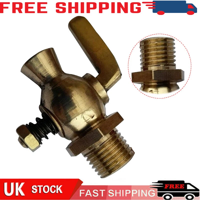 BRASS TRACTOR RADIATOR ENGINE BLOCK DRAIN TAP 1/4 BSP NUFFIELD LEYLAND 30007 NEW