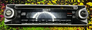 SONY CDX-CA400 CAR STEREO Detachable FACEPLATE ONLY SONY CDX-CA400 FACEPLATE OEM - Picture 1 of 2