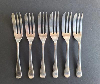 Servizio posate da dolce in silverplate punzonate T. Turner & Co. Sheffield Engl - Immagine 1 di 3