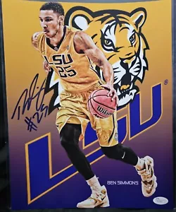 Ben Simmons LSU Tigers Signed Autographed 11x14 Photo JSA - Picture 1 of 1