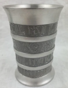 DE COLECCIÓN GRENNINGLOH 95% VASO DE PELTRE TAZA ARTÍCULOS PARA BEBIDAS DE PELTRE - 4 1/4" H ALEMANIA - Imagen 1 de 3