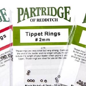 Partridge Tippet Rings | 1.5mm, 2mm, 3mm | Fishing Tippet Rings, Fly, Game, Sea