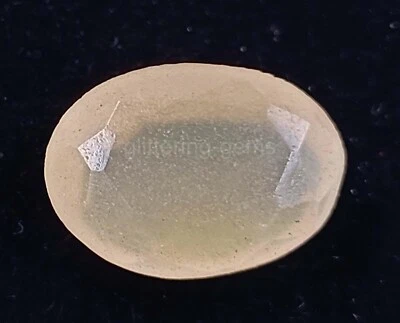 Lab Created 6.05 Ct Yellow Citrine Oval Cut IGL Transparent Loose Gemstone 5JSJ - Image 1 of 4