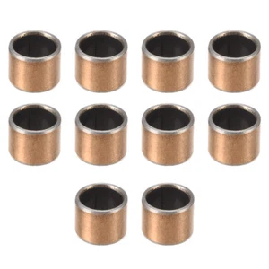 Sleeve (Plain) Bearings 8mm Bore 10mm OD 8mm L Wrapped Oilless Bushings 10 Pcs - Picture 1 of 3