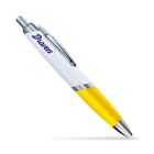 DRAVEN - Yellow Ballpoint Pen Calligraphy Violet  #202508