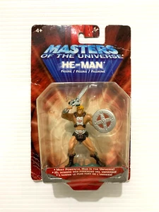 Mattel Masters of the Universe He-Man Figure Miniature 2.75" 2002 SEALED IN BOX - Picture 1 of 6