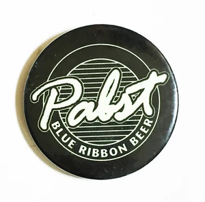 Pabst blaues Band Bier 2 Zoll Button Pin Rückseite - Bild 1 von 1