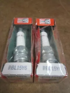 2 Champion Spark Plugs RBL15Y6 New Old Stock - Picture 1 of 3