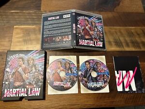 Martial Law Blu ray*Vinegar Syndrome*Slipcover*Classic*4000 Made*Rare*OOP