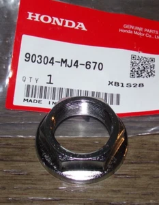 HONDA TOP PUENTE DE DIRECCIÓN TRIPLE TUERCA DE ÁRBOL 90304-MJ4-670, GOLDWING, CBR, VF, VFRVTR - Imagen 1 de 2