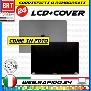 DISPLAY LCD+COVER ORIGINALE PER APPLE MACBOOK PRO A1398 RETINA 15.4 " 2015 LED - Foto 1 di 2