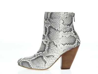 Nuevo CORSO COMO Mujer Botines Simba | Cuero Piel de Serpiente | Sin Caja | Talla 10M Foto 1 de 4