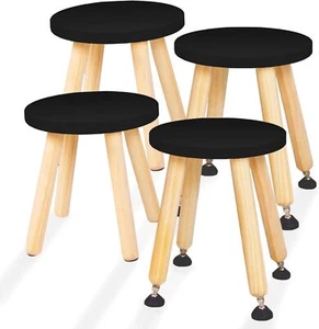 New- Wooden Step Stool for Kids and Toddlers - Set of 4 - Black - Extendab - Picture 1 of 5