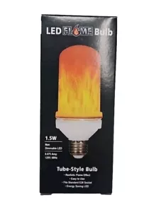 EZ-Illuminations LED Flame Light Bulb Christmas Light Bulb 1.5 Watts New - Picture 1 of 3