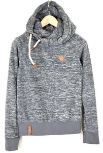 Sudadera Con Capucha Naketano Para Mujeres XS Azul Mezcla Logo Stretch - Imagen 1 de 7