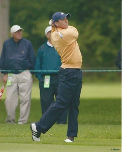 SERGIO GARCIA 8 X 10 PHOTO WITH ULTRA PRO TOPLOADER - Picture 1 of 2
