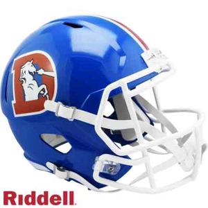 SALE DENVER BRONCOS 1975-1996 THROWBACK FULL SIZE SPEED REPLICA FOOTBALL HELMET! - Picture 1 of 1