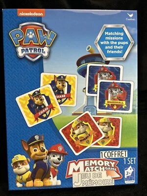 Cardinal Nickelodeon Paw Patrol Memory Match Game for Kids Ages 3+ Sealed - Image 1 of 2