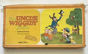 Vintage Uncle Wiggily Game BOX LID ONLY Anthropomorphic Animals Crafts - Picture 1 of 6