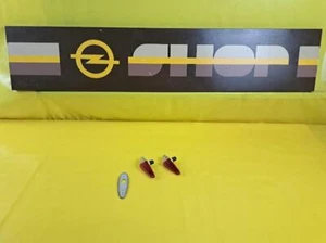 Luci di posizione parafango rosso e bianco Opel Rekord Kadett A/B/C Hella nuove - Foto 1 di 7