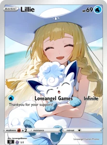 LoveangelGames- Custom Card-Character Set-Lillie - Picture 1 of 1