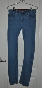 Levi's 511 Boys Blue Stretch Adjustable Waist Jeans Size 16 - Picture 1 of 15