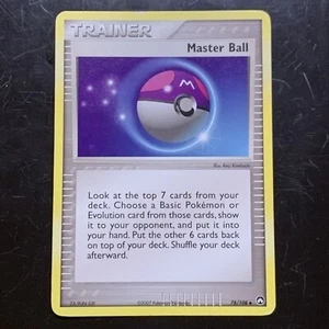 Master Ball - 78/108 - Pokemon EX Power Keepers - Picture 1 of 3