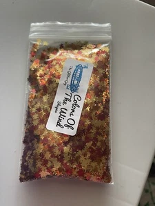 Fall Leaf Shaped Glitter - Picture 1 of 2