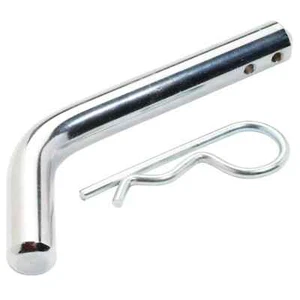 Mister Hitches Chrome Trailer Hitch Pin & Clip HP80 NHP3 - Picture 1 of 1