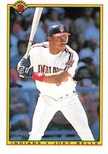 1990 Bowman #333 Joey Belle Cleveland Indians