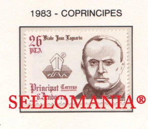1983 OBISPOS BISHOP JUAN J. LAGUARDA FENOLLERA 175 ** MNH ANDORRA TC21889 - Foto 1 di 1