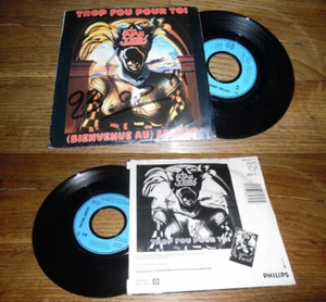 Satan Jokers – Trop Fou Pour Toi French PS 7' Hard Rock Heavy 84' - Imagen 1 de 1