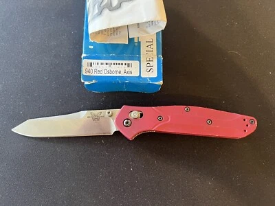Benchmade 940 Red Special — Excellent Condition  - Image 1 of 3
