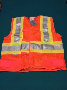Lohmann & Rauscher Reflective Safety Vest, Size M, Class 2, Mess Polyester - Picture 1 of 6