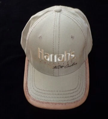 Sombrero Harrahs Cherokee Casino Color Caqui 100% Algodón Foto 1 de 4