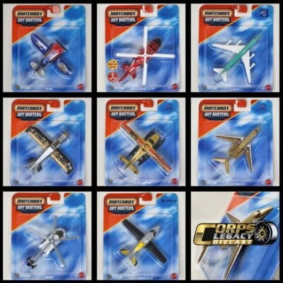2025 Matchbox Sky Buster Diecast Aircraft - YOU Pick! [Updated 1.6.2025] - Image 1 of 2