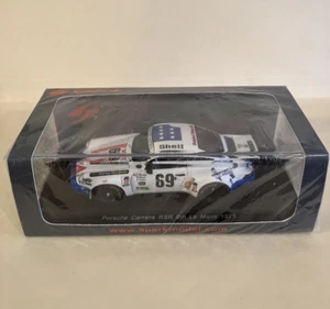1/43 Spark Porsche Carrera RSR #69 1975 6th LeMans S4418 White Diecast NEW SP45 - Picture 1 of 12