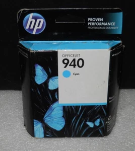 Genuine HP  940 Cyan Ink Cartridge Dated  3/2014 - Picture 1 of 3