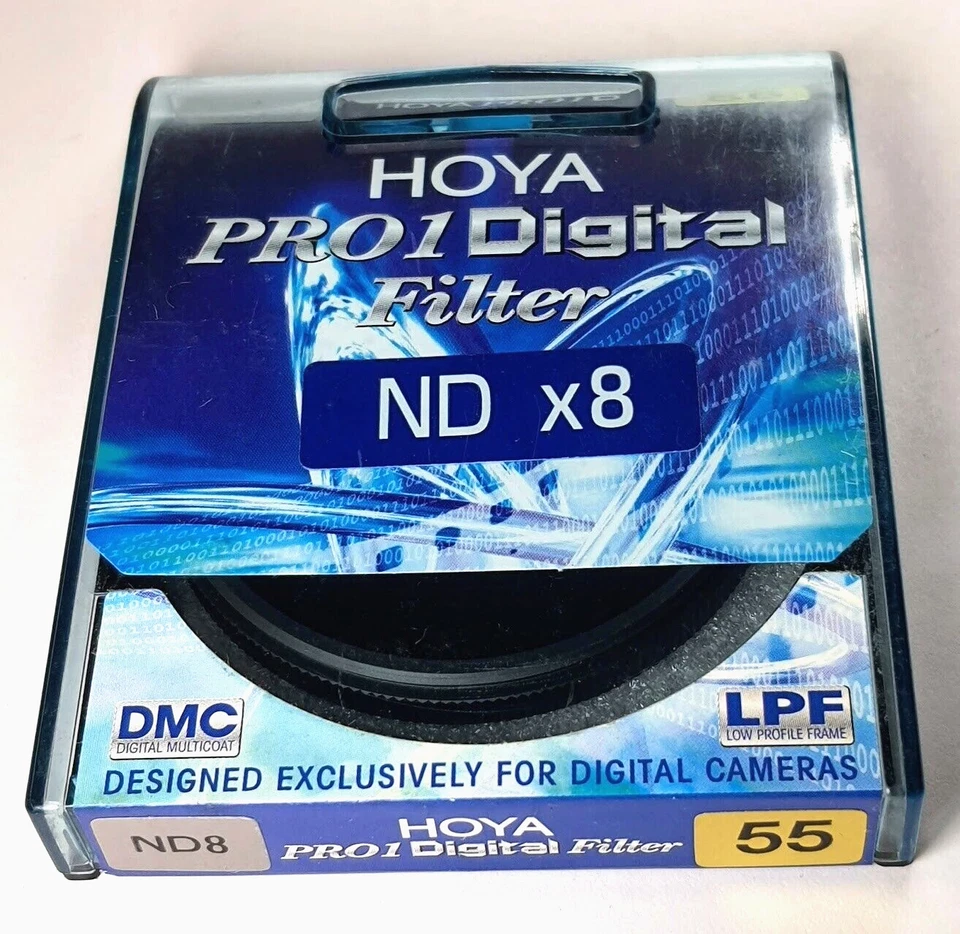 Hoya 55mm Pro1 Digital DMC LPF ND8 ND 8 Lens filter Neutral Density ND8X ND 8X - Image 1 of 4