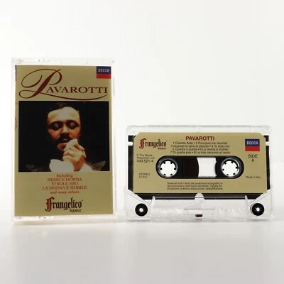 Pavarotti - Frangelico Liqueur Promo (Cassette Tape, 1999, Decca) 443 521-4 - Image 1 of 4