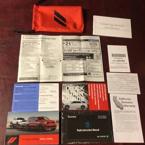 Dodge Durango 2021 + SRT manual del propietario completo ref guía etiqueta estuche todos los modelos - Imagen 1 de 7