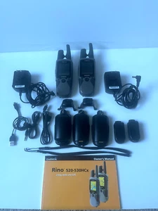 Garmin Rino 530HCx GPS and Two-Way Radio Pair plus Chargers Bundle - Set of 2 - Photo 1/18